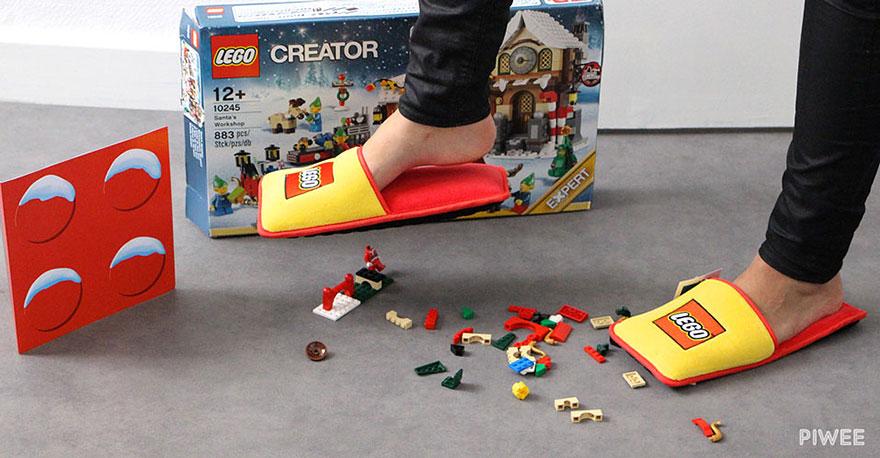 Anti-LEGO papucs