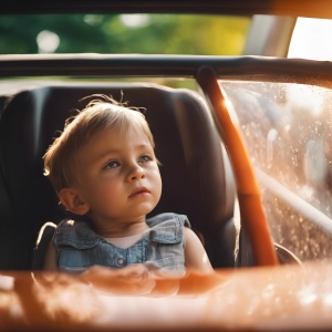 Videó: Ez történik egy tűző napon leparkolt zárt autó utasterében! 1 percre se hagyd a gyereket benne!