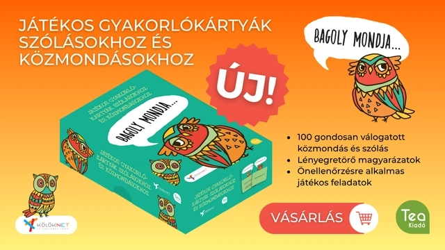 Bagoly mondja kártyák közmondások tanulásához #felvételi #központi felvételi #közmondás #szólás-mondás #nyolcadikos felvételi #írásbeli felvételi #gimnáziumi felvételi #felvételi előkészítő